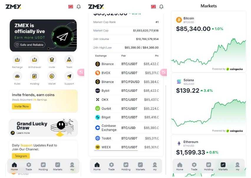 海外版AI量化区块链系统源码 UI精美 