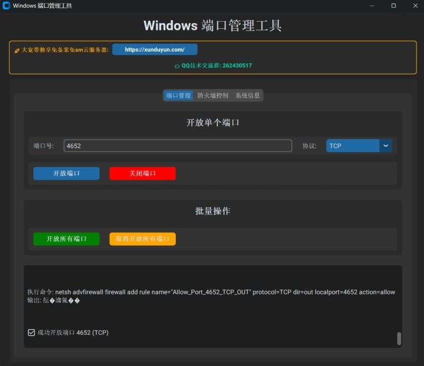 KaiGeWindows端口开放管理工具软件+源码 